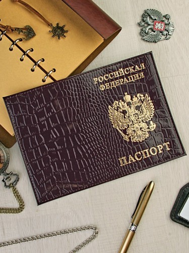 YW-33 Обложка на паспорт герб