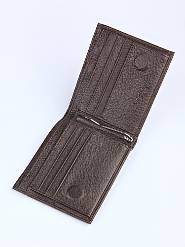 YK Портмоне мужское с зажимом для денег "B1-5101-1B" (нат.кожа)