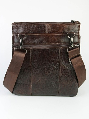 YO Сумка мужская "5804" б/н (нат. кожа) 