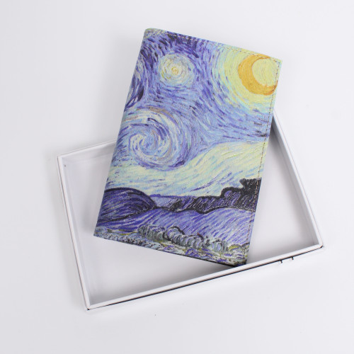 YW Обложка на паспорт картинами ван Гога 2024-22В 