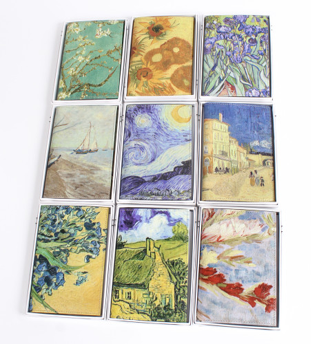 YW Обложка на паспорт картинами ван Гога 2024-22В 