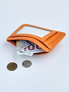 YO Зажим для денег "9005" (нат.кожа) 