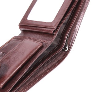 YK  Портмоне мужское HT 93-208-1077 (нат. кожа) 