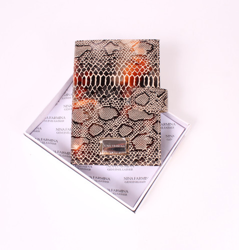 YG-080 Обложка на автодокументы с паспортом Nina Farmina 9320-124 