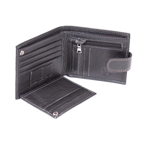 YK Мужской  кошелек HT 208V-R1 (нат.кожа)