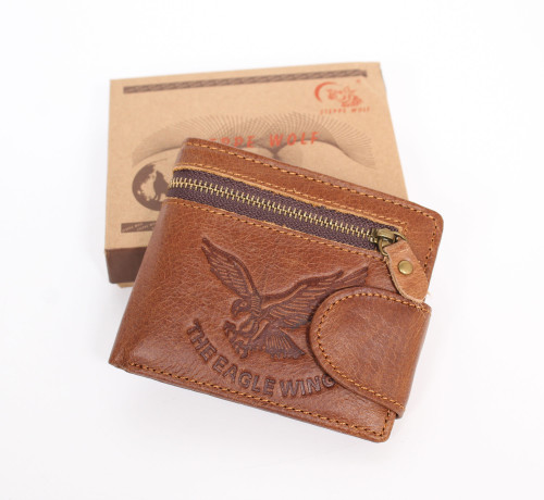 YK Портмоне мужское Steppe Wolf 8255 