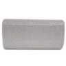 YT Женский вечерний клатч Silver AG13579