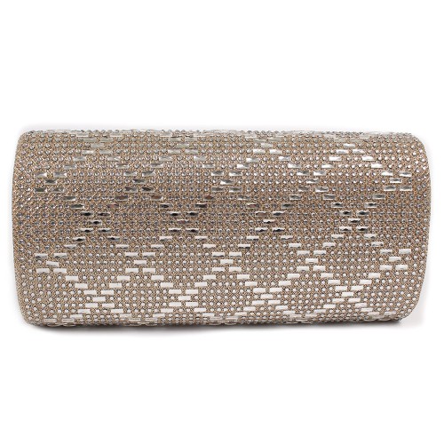 YT Женский вечерний клатч Silver AG13579
