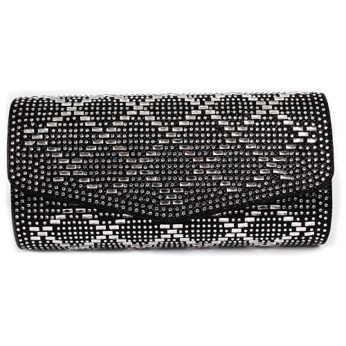 YT Женский вечерний клатч Silver AG13579