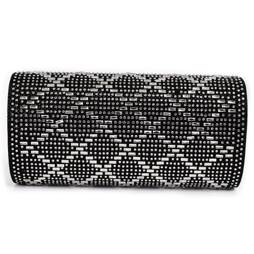 YT Женский вечерний клатч Silver AG13579