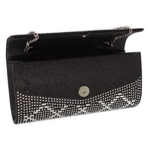 YT Женский вечерний клатч Silver AG13579